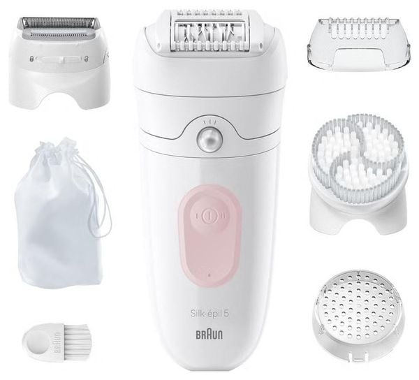 Braun Silk-épil 5 5-060 biały. Depilatory Braun. Za 239.00 zł.
