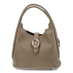 Beżowa Stylowa Damska Torebka Big Star. Brązowe torebki klasyczne BIG STAR, bez wzorów, z materiału, eleganckie, bez dodatków. Za 179.99 zł.
