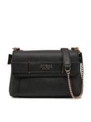 Guess Torebka HWBG96 33210 Czarny. Czarne torebki klasyczne Guess, z aplikacjami, ze skóry, bez dodatków. Za 329.99 zł.