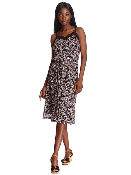 Vive Maria Sukienka "Leo Summer" ze wzorem rozmiar: S. Brązowe sukienki Vive Maria, s, bez wzorów, z koronki, bez kołnierzyka, bez ramiączek, midi. Za 96.14 zł.