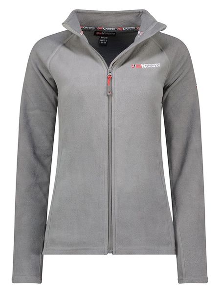 Geographical Norway Kurtka polarowa "Tug" w kolorze szarym rozmiar: XL. Szare kurtki Geographical Norway, xl, bez wzorów, z polaru, bez kaptura. Za 78.66 zł.