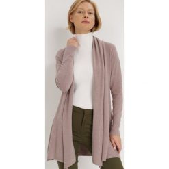 Khaki Kardigan Anapiel. Brązowe swetry Born2be, m, bez wzorów, z dzianiny, bez ramiączek. W wyprzedaży za 83.99 zł.
