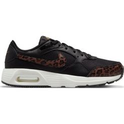 Buty Nike Air Max Sc W DO2785-010 czarne. Czarne buty treningowe Nike, na zimę, bez wzorów, z gumy, bez zapięcia, do biegania, nike air max. Za 722.66 zł.