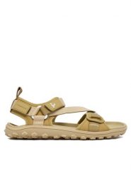 Vivo Barefoot Sandały Tracker Ora 209691 Khaki. Brązowe sandały Vivo Barefoot, bez wzorów, z materiału, bez obcasa, bez zapięcia. Za 549.99 zł.
