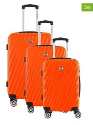 Geographical Norway 3-częściowy zestaw "Swap" w kolorze pomarańczowym rozmiar: onesize. Pomarańczowe walizki Geographical Norway. Za 347.99 zł.