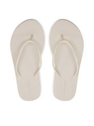 Calvin Klein Japonki Flatform Ff Deboss Logo Tpu HW0HW01977 Beżowy. Brązowe japonki Calvin Klein, bez wzorów, z syntetyku. Za 279.99 zł.