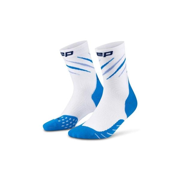 Skarpetki damskie sportowe Skarpetki kompresyjne biegania Claws CEP. Białe skarpetki CEP, bez wzorów, ze skóry. Za 74.00 zł.