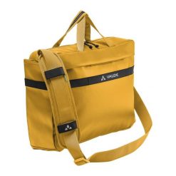 Torba na rower VAUDE Mineo. Żółte torby na laptopa Vaude, bez wzorów, z materiału. Za 609.75 zł.