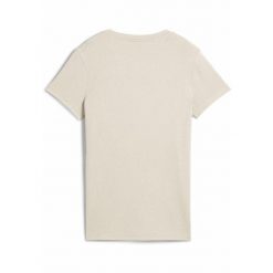 Damska koszulka prążkowana ESS ELEVATED PUMA Alpine Snow White. Białe t-shirty sportowe Puma, m, bez wzorów, prążkowane, bez ramiączek. Za 129.00 zł.