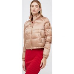Bomboogie kurtka puchowa damska kolor brązowy zimowa. Brązowe kurtki Bomboogie, na zimę, l, bez wzorów, z puchu, bez kaptura. Za 1,469.90 zł.