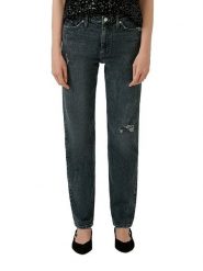 S.Oliver Dżinsy - Regular fit - w kolorze antracytowym rozmiar: 44. Czarne jeansy S.Oliver, s, bez wzorów, klasyczne. Za 130.99 zł.