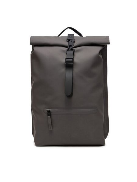 Rains Plecak Rolltop Rucksack W3 13320 Szary. Szare plecaki Rains, bez wzorów, z materiału, bez dodatków. Za 339.99 zł.