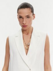 Guess Naszyjnik JUBN05 083JW Złoty. Żółte naszyjniki Guess, z tworzywa sztucznego, metalowe. Za 559.99 zł.