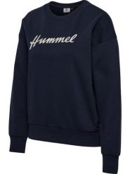 Hummel Bluza treningowa hmlCLUB W z miękkim wnętrzem – NIGHT SKY. Niebieskie bluzy bez kaptura Hummel, m, bez wzorów, z bawełny, bez kaptura, na fitness i siłownię. Za 175.79 zł.