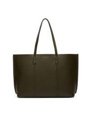 Tory Burch Torebka 177236 Zielony. Zielone shopper bag Tory Burch, bez wzorów, ze skóry, bez dodatków. Za 2,164.00 zł.