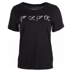 Pepe Jeans T-Shirt Damski Jotie Xs Czarny. T-shirty marki Pepe Jeans. W wyprzedaży za 117.00 zł.