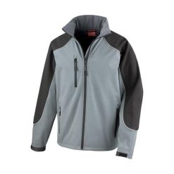 Kurtka softshell z kapturem Result Ice Fell. Czarne kurtki RESULT, m, bez wzorów, z elastanu, z kapturem. Za 318.00 zł.