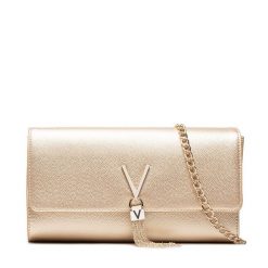 Torebka Valentino. Żółte kopertówki Valentino, bez wzorów, bez dodatków. Za 229.99 zł.