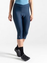 Dare 2b Legginsy kolarskie "Worldly" w kolorze granatowym rozmiar: 34. Niebieskie legginsy Dare 2b, bez wzorów, z materiału, rowerowe. Za 101.47 zł.