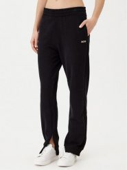 BOSS Spodnie dresowe C_Enna 50531813 Czarny Regular Fit. Czarne spodnie dresowe Boss, bez wzorów, z bawełny. Za 249.99 zł.