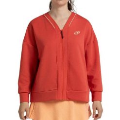 Bluza Bullpadel Acena Damska. Brązowe bluzy bullpadel, l, bez wzorów, z materiału, bez kaptura. Za 195.55 zł.