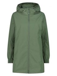 CMP Parka w kolorze zielonym rozmiar: 36. Zielone płaszcze CMP, m, bez wzorów, z tkaniny, sportowe, bez kaptura. Za 175.26 zł.