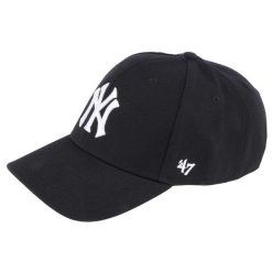 Czapka z daszkiem dla dorosłych 47 Brand MLB New York Yankees MVP Cap. Czarne czapki z daszkiem 47 Brand, bez wzorów, z wełny, sportowe. Za 173.50 zł.