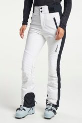 Damskie spodnie softshell Tenson. Białe spodnie narciarskie Tenson, bez wzorów, z materiału, narciarskie. Za 950.99 zł.