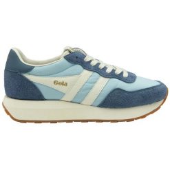 Obuwie sportowe z grubą podeszwą dla kobiet Gola Arizona. Niebieskie buty treningowe Gola, bez wzorów, z nylonu, bez zapięcia. Za 425.80 zł.