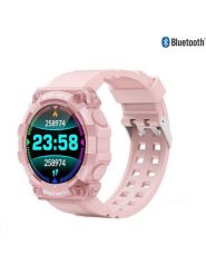 SmartCase Smartwatch w kolorze jasnoróżowym rozmiar: onesize. Różowe, cyfrowe zegarki SmartCase, ze stali. Za 145.26 zł.