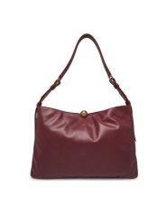 Furla Torebka Sfera Soft L WB01365 BX3168 26700 Bordowy. Czerwone torebki klasyczne Furla, bez wzorów, ze skóry, bez dodatków. Za 1,859.00 zł.