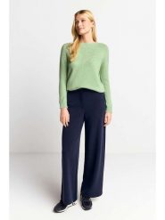 Rich & Royal Sweter w kolorze zielonym rozmiar: XS. Zielone swetry Rich & Royal, xs, bez wzorów, z wełny, bez ramiączek. Za 189.29 zł.