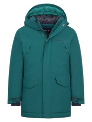 Trollkids Parka "Harstad" w kolorze zielonym rozmiar: 98. Zielone płaszcze Trollkids, m, bez wzorów, bez kaptura. Za 314.95 zł.