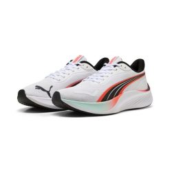 Buty do biegania Pounce Lite PUMA. Białe buty do biegania Puma, bez wzorów, bez zapięcia, do biegania. Za 279.00 zł.