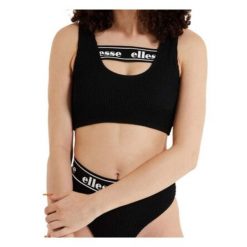 Góra od bikini damska Ellesse Ekcle Top. Czarne bikini Ellesse, bez wzorów, z elastanu. Za 77.05 zł.