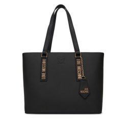 Torebka LOVE MOSCHINO. Czarne torebki klasyczne Love Moschino, bez wzorów, klasyczne, bez dodatków. Za 939.99 zł.