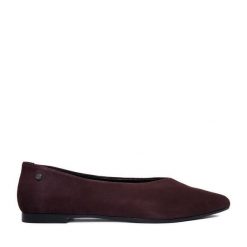 Baleriny Lasocki. Czerwone baleriny Lasocki, bez wzorów, bez obcasa, bez zapięcia. Za 169.99 zł.