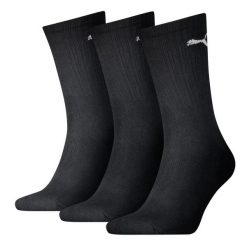 SKARPETY Puma Crew Socks 3 Pack, Dla obu płci. Czarne skarpetki Puma, bez wzorów, z bawełny. Za 56.57 zł.