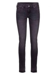 Herrlicher Dżinsy "Touch" - Slim fit - w kolorze czarnym rozmiar: W28. Czarne jeansy Herrlicher, bez wzorów, klasyczne. Za 173.99 zł.