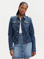 Tommy Jeans Kurtka jeansowa Vivianne DW0DW17959 Niebieski Slim Fit. Niebieskie kurtki Tommy Jeans, xs, bez wzorów, z bawełny, bez kaptura. Za 399.99 zł.