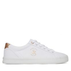 Tenisówki Beverly Hills Polo Club. Białe trampki Beverly Hills Polo Club, bez wzorów, bez zapięcia. Za 149.99 zł.