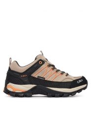 CMP Trekkingi Rigel Low Wp 3Q54456 Beżowy. Brązowe buty trekkingowe CMP, z materiału, bez zapięcia. Za 469.99 zł.