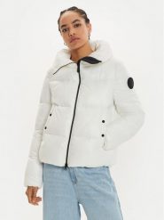 Save The Duck Kurtka puchowa D39370W LUCK19 Biały Regular Fit. Białe kurtki Save the duck, bez wzorów, z puchu, bez kaptura. Za 929.99 zł.