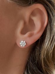 OR Carats Złote kolczyki-wkrętki z diamentami rozmiar: onesize. Żółte kolczyki OR Carats, z diamentem, metalowe. Za 1,311.61 zł.