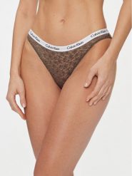 Calvin Klein Underwear Figi klasyczne 000QD3860E Brązowy. Brązowe figi Calvin Klein Underwear, bez wzorów, z syntetyku. Za 49.99 zł.