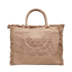 Torba Banana Moon. Brązowe shopper bag Banana Moon, bez wzorów, bez dodatków. Za 339.99 zł.