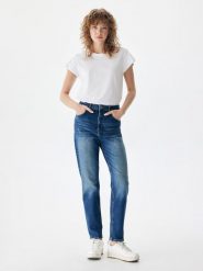 LTB Dżinsy "Maggie" - Regular fit - w kolorze niebieskim rozmiar: W27. Niebieskie jeansy LTB, z aplikacjami, klasyczne. Za 105.88 zł.