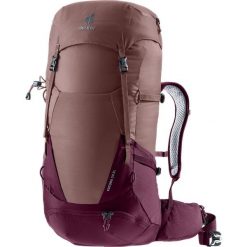 Plecak damski Deuter Futura 30 SL - ashrose/cassis. Czerwone plecaki Deuter, bez wzorów, bez dodatków. Za 676.99 zł.