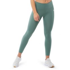 Legginsy sportowe fitness ze średnim stanem damskie Complex. Zielone legginsy SIROKO, bez wzorów, z elastanu, sportowe. Za 106.00 zł.