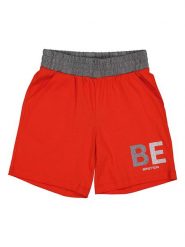 Benetton Szorty dresowe w kolorze czerwonym rozmiar: 150. Czerwone szorty Benetton, bez wzorów, z bawełny. Za 17.61 zł.